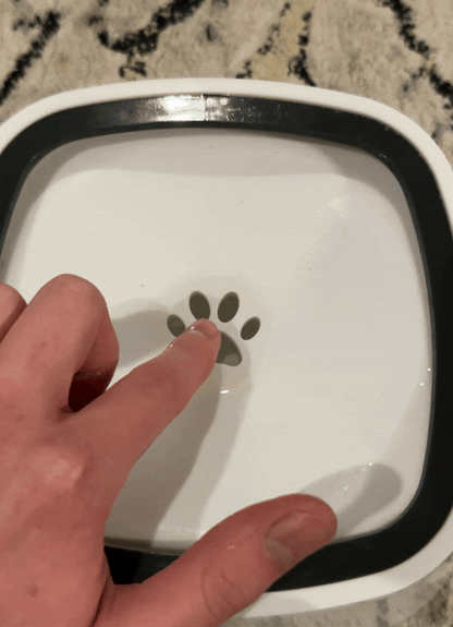 NoKropla™ - Miska z inteligentnym ogranicznikiem chlapania.