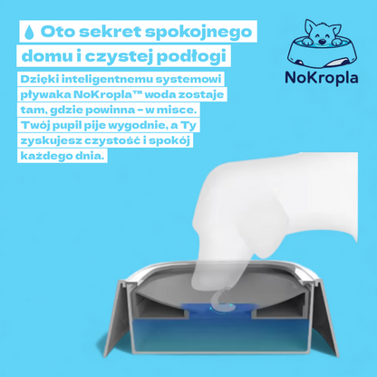 NoKropla™ - Miska z inteligentnym ogranicznikiem chlapania.